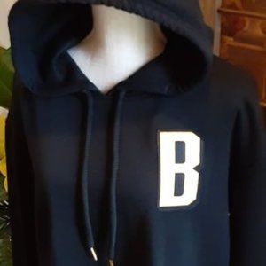 NWT BEBE Sport Collegiate Hoodie / BLACK Size Large